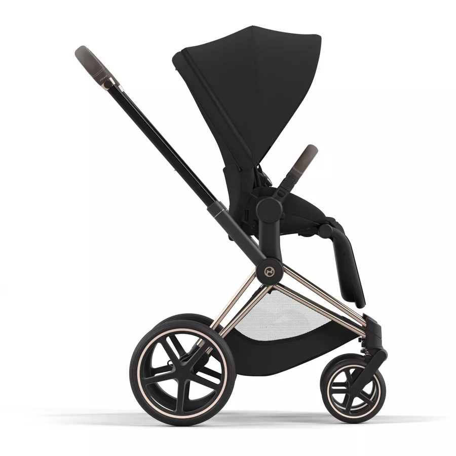 cybex PLATINUM Kombikinderwagen New Priam Priam Rosegold Sepia Black