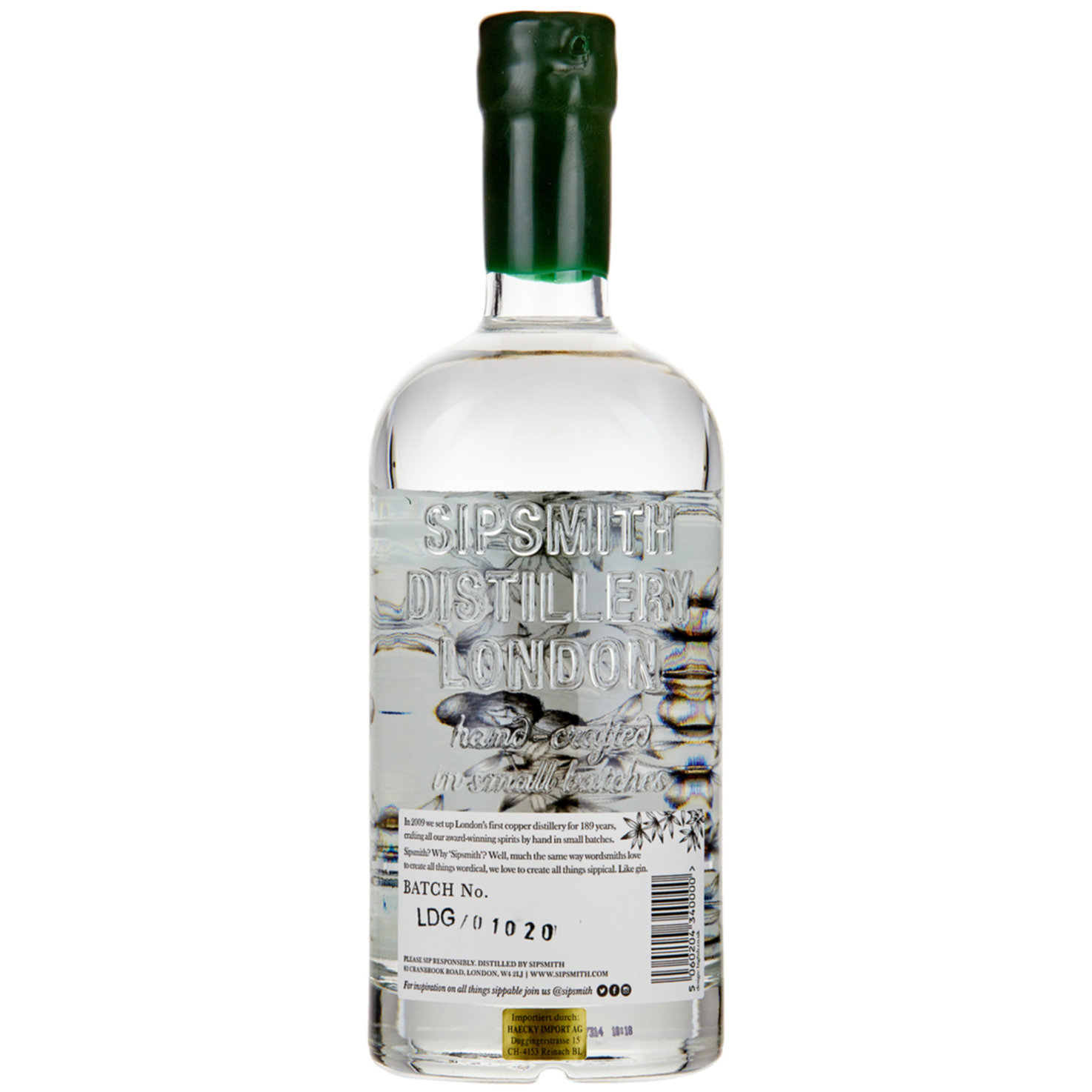 Sipsmith London Dry Gin -70cl