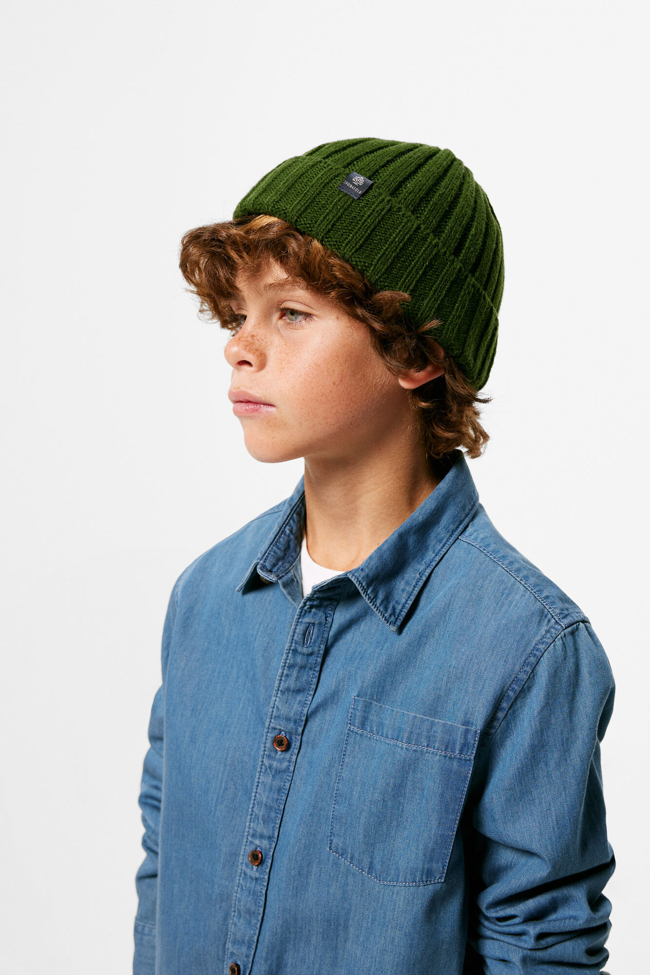 Camisa jeans infantil