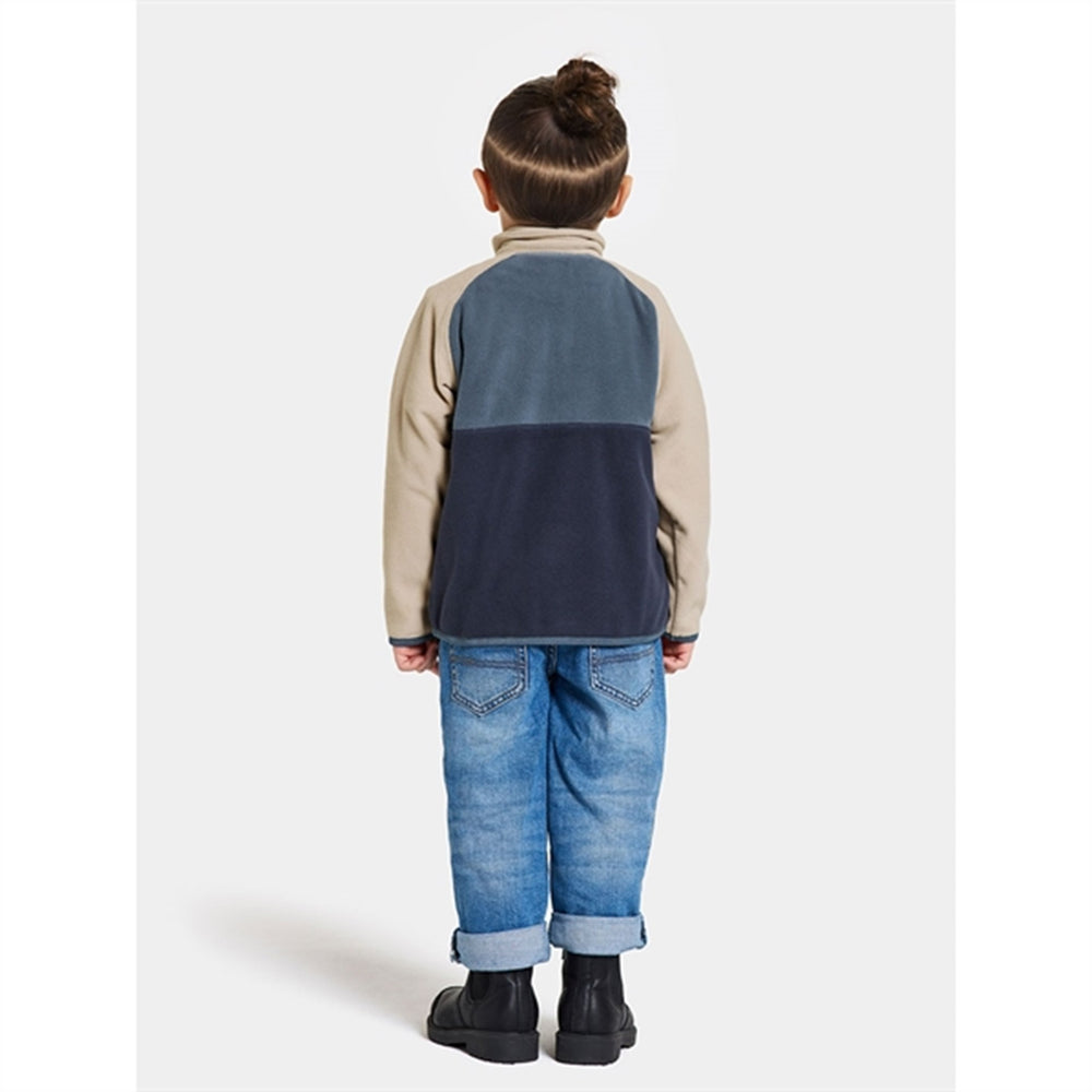 Navy Monte Kids Fleece Jakke - Didriksons | Luksusbaby