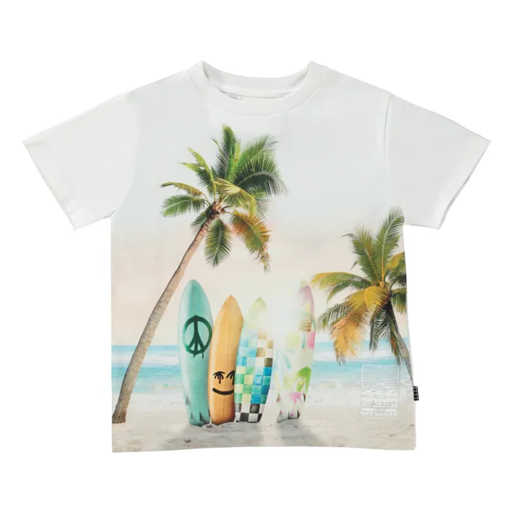Molo T-Shirt Coton Bio Rame | Blanc