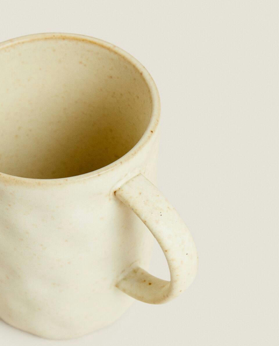 CANECA DE CERÂMICA TEXTURIZADA
