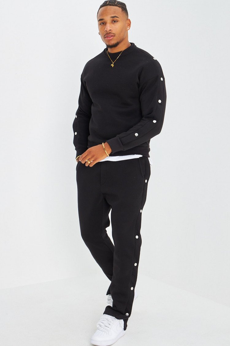 Ensemble 2 pièces sweat + jogging noir