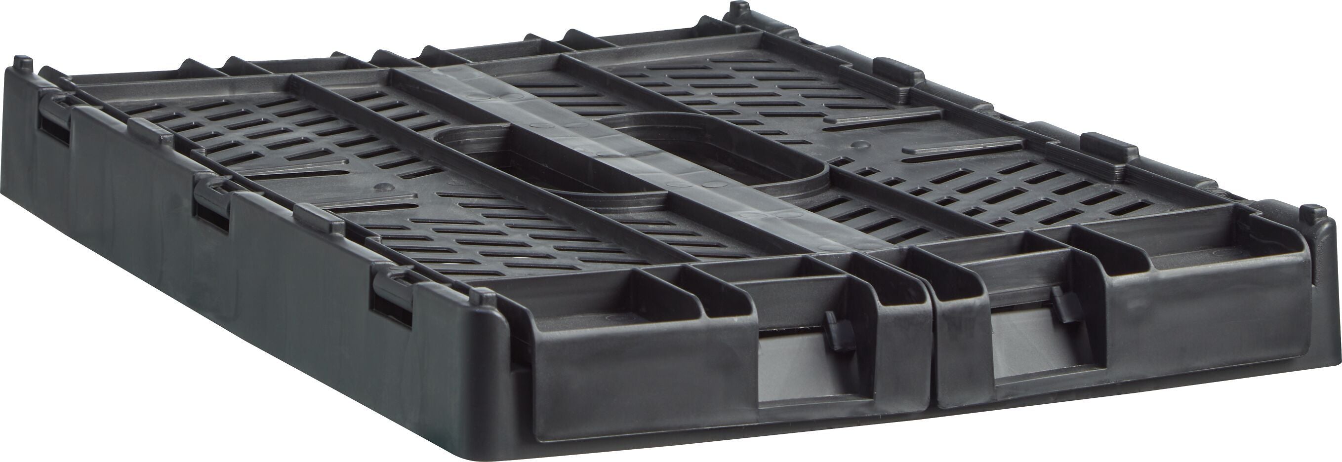 FELIX XL Klappbox - Schwarz / B: 50.3 cm x T: 33.2 cm x H: 5.7 cm