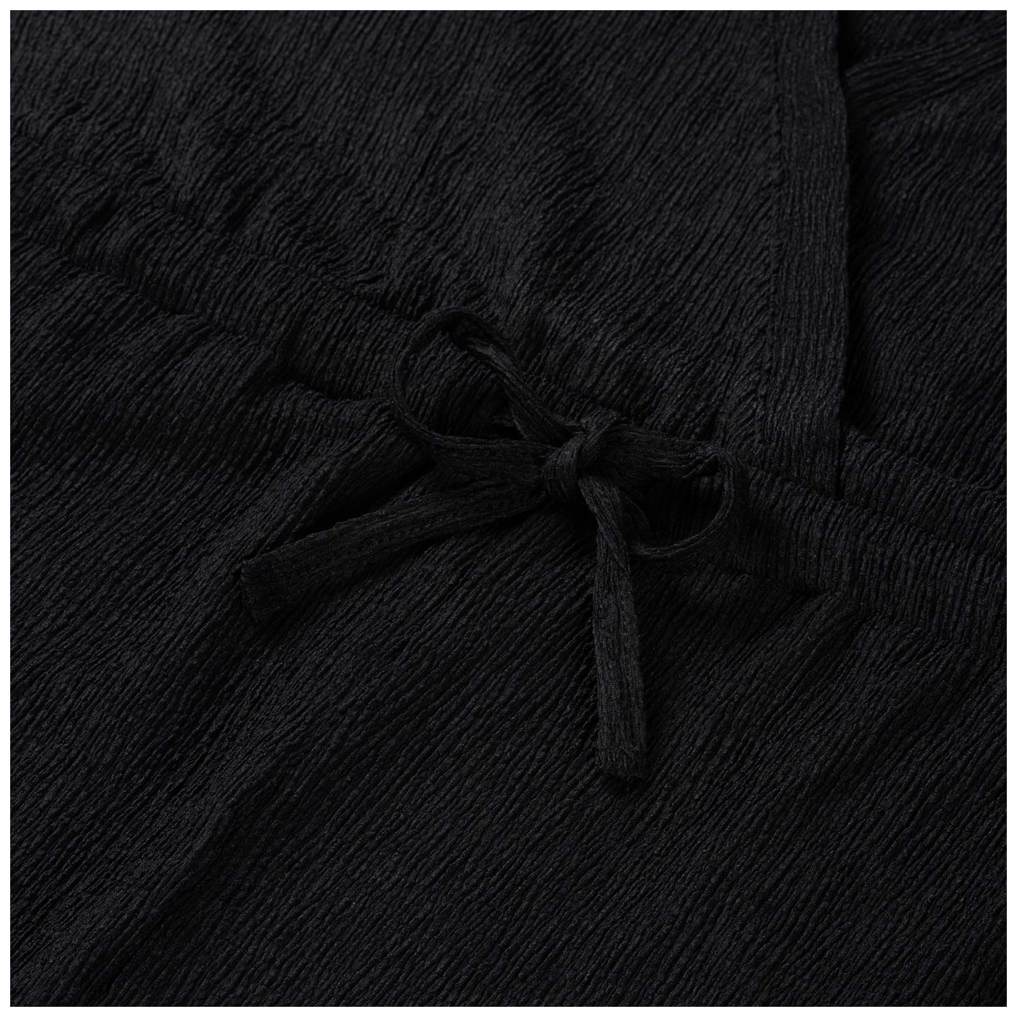 Prénatal zwangerschapsjumpsuit korte mouwen effen zwart