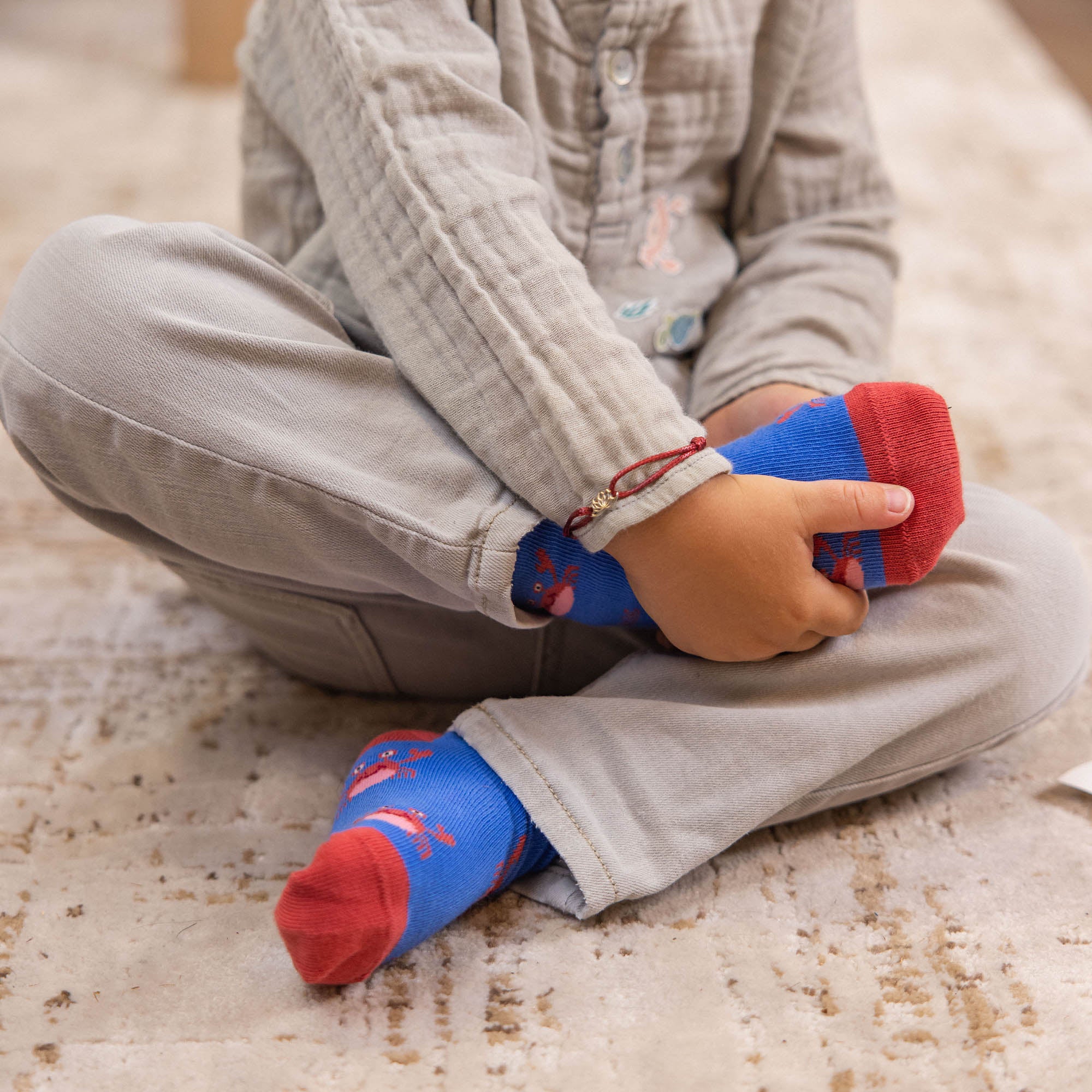 Kindersocken Crabs