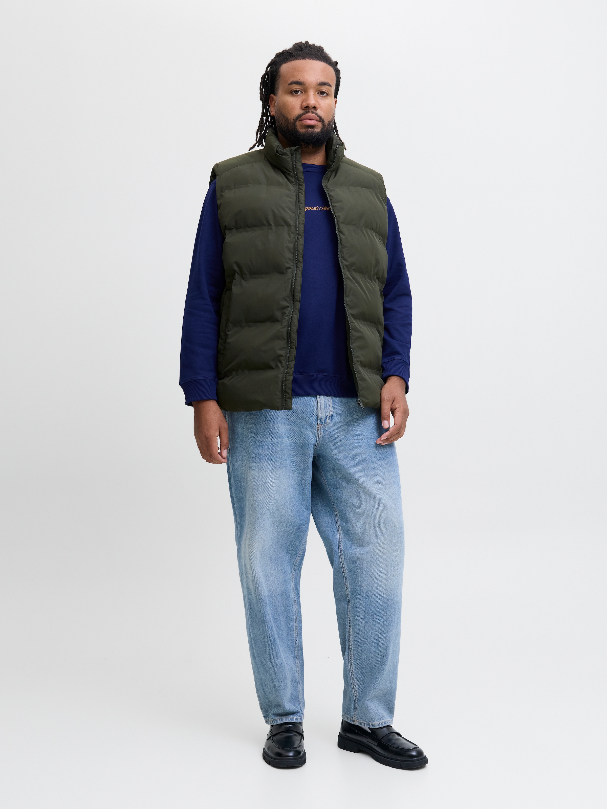 Jack & Jones PlusSize Steppweste »JJESOHO BODYWARMER COLLAR SN PLS«