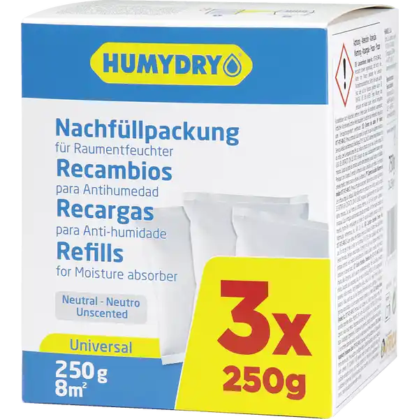 Nachfüllpackung für Raumentfeuchter