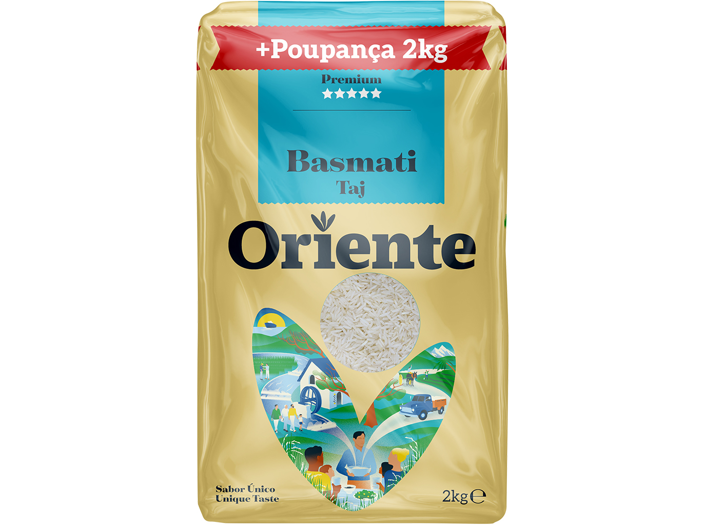 ARROZ BASMATI ORIENTE 2KG