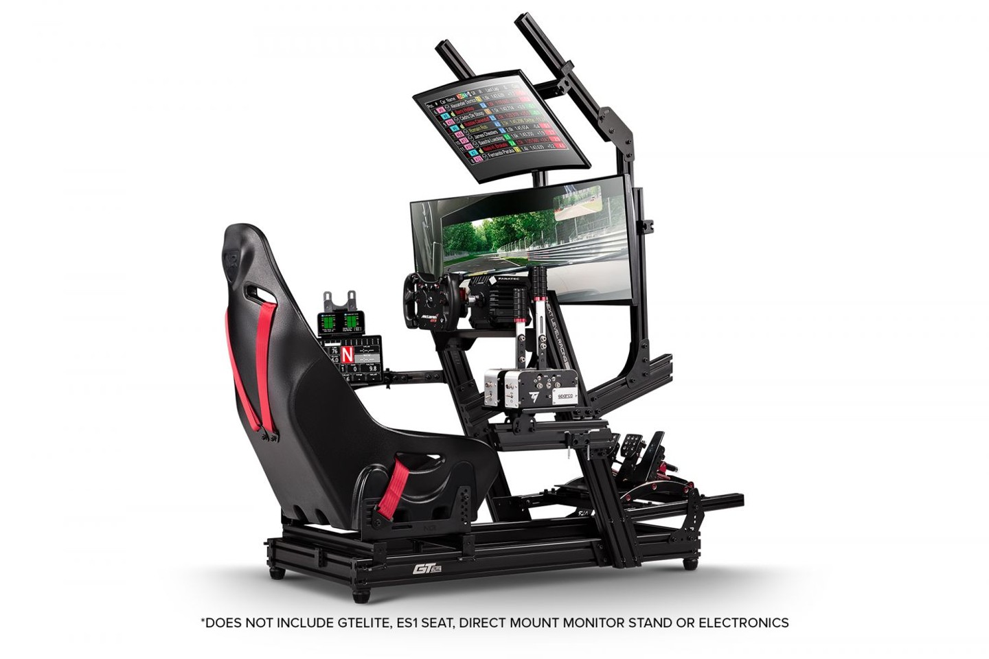 Next Level Racing - GTElite Direct Mount Overhead Monitor Add-On - Black - S