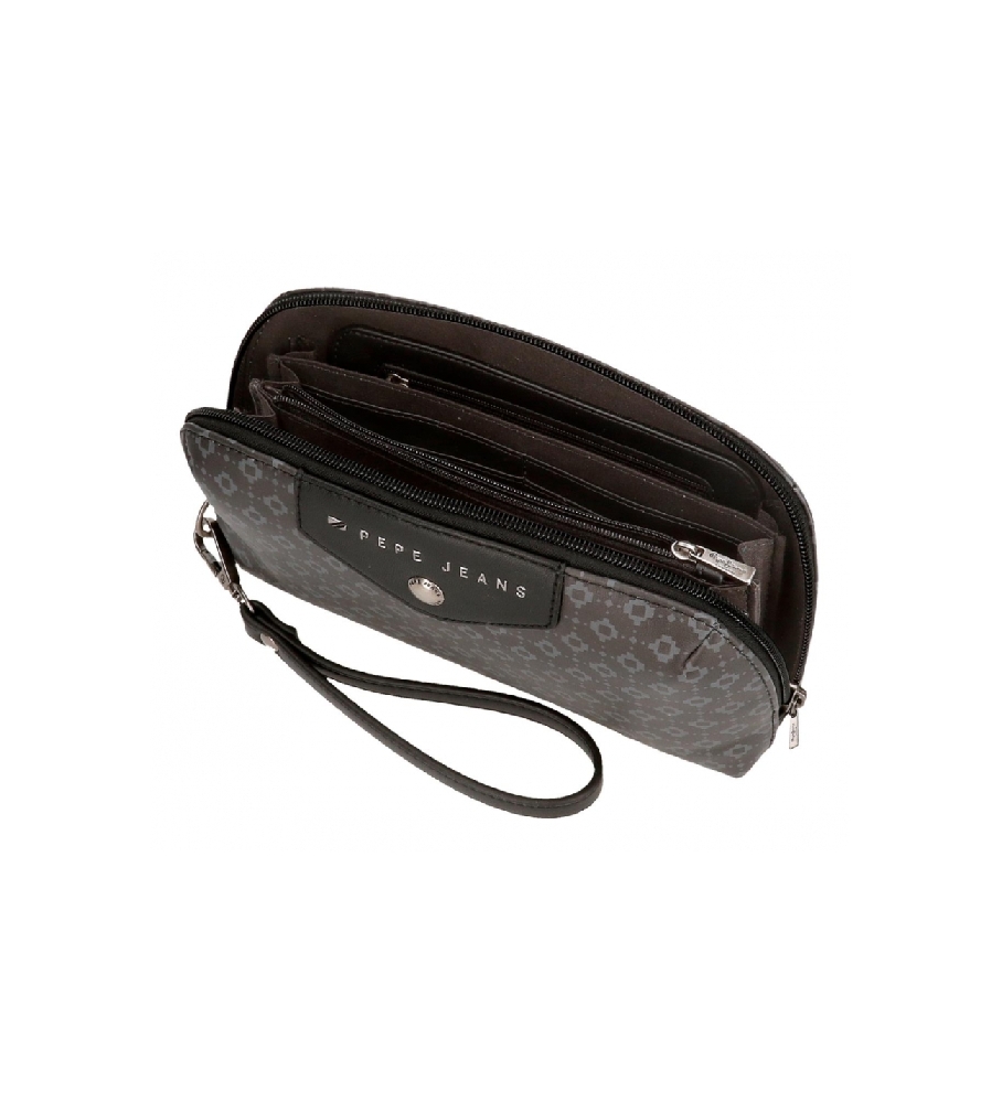 Bolsa preta Bethany da Pepe Jeans