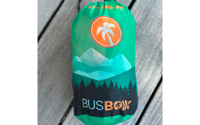 BusBoxx Hängematte 270 cm x 140 cm grün
