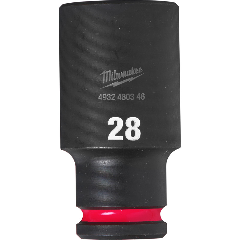 Milwaukee slagdop Shockwave 1/2 lang 28mm*