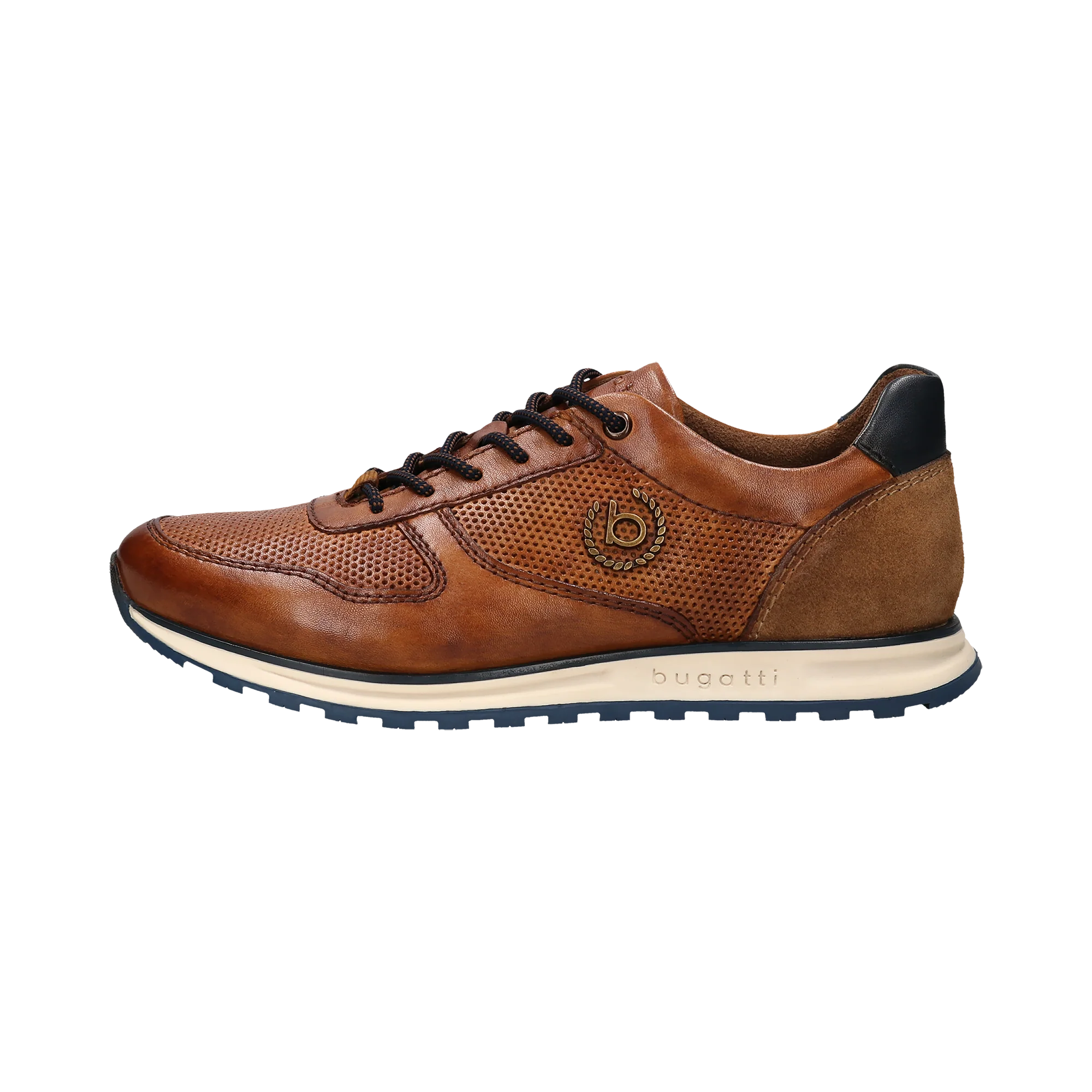 Leder Sneaker cognac