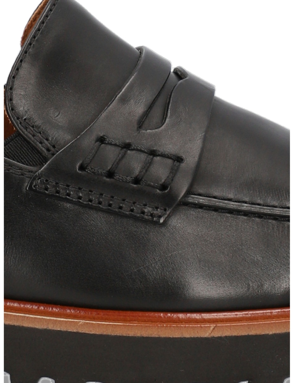 Glattleder Slipper klassisch