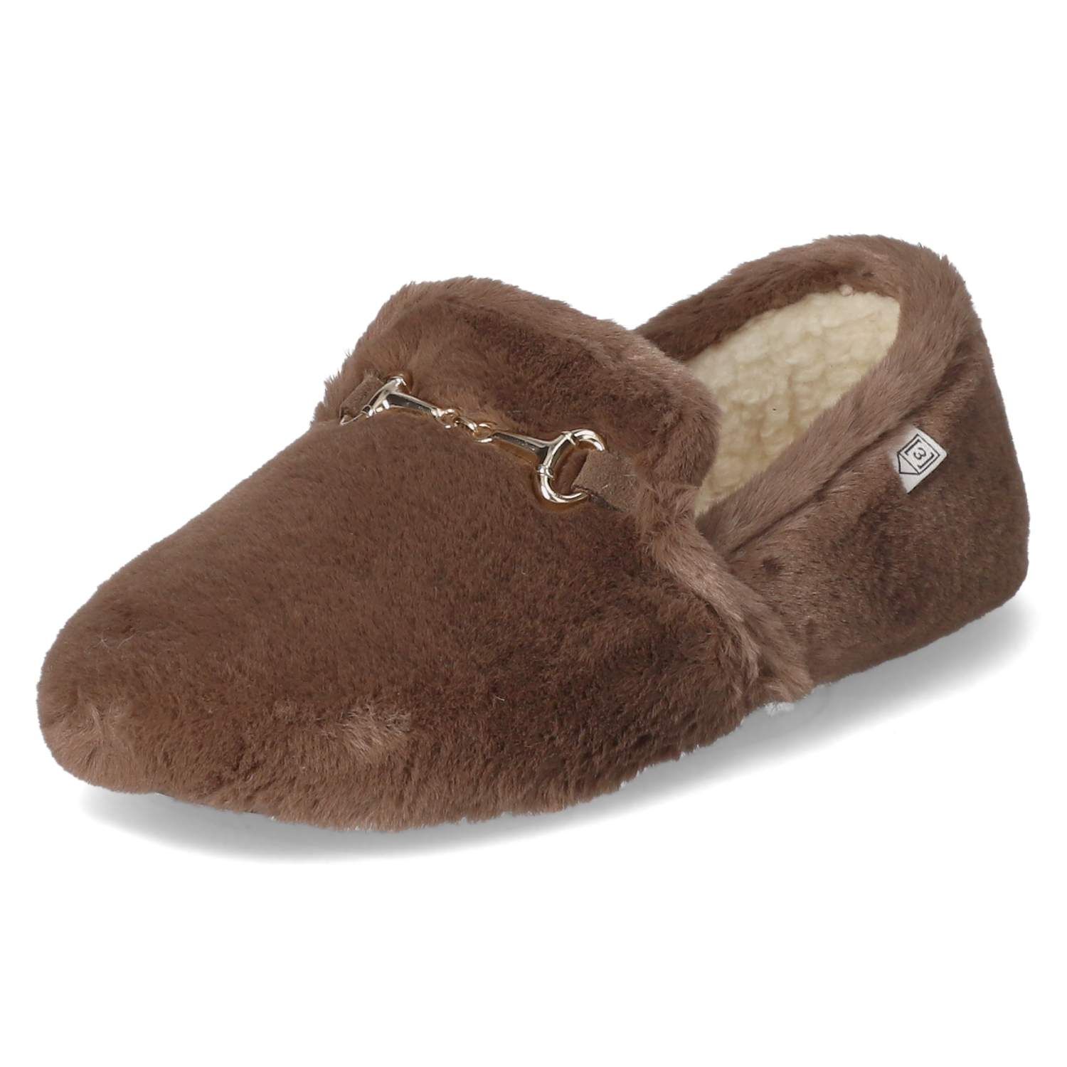 Espadrij l´originale Hausschuhe COZY - brown marron