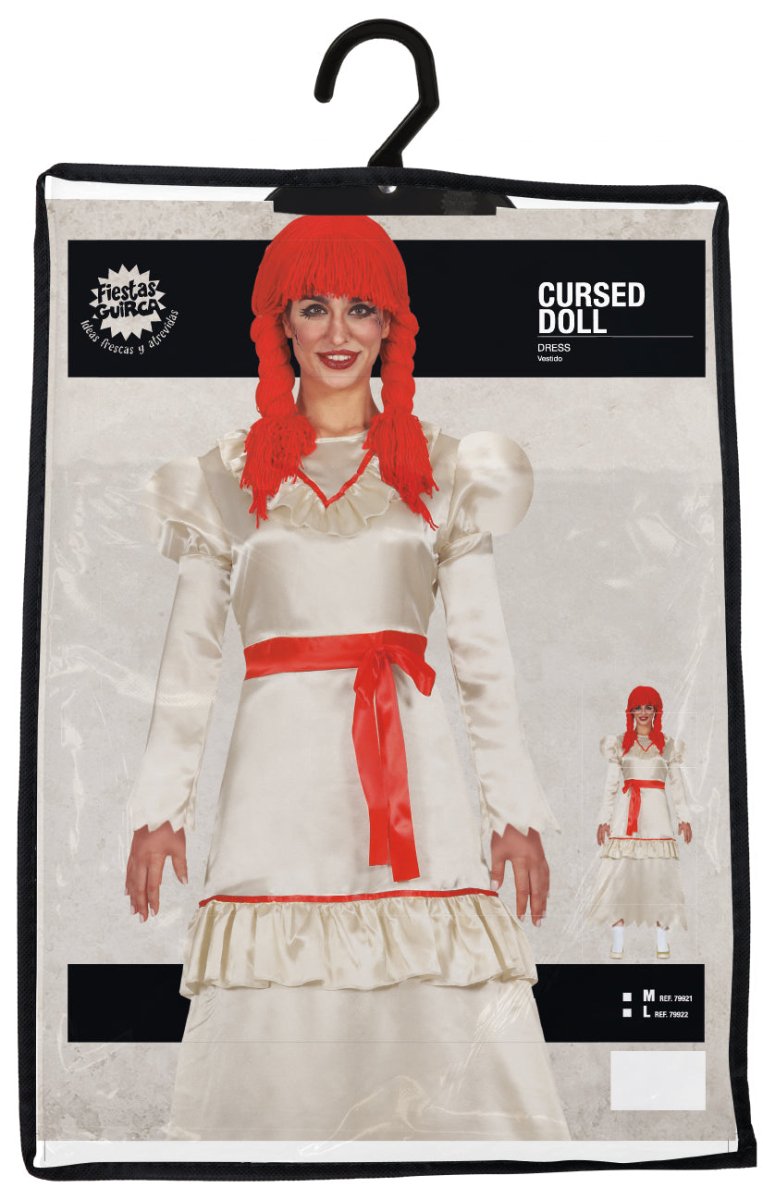 Halloween Jurk Dames Vervloekte Pop