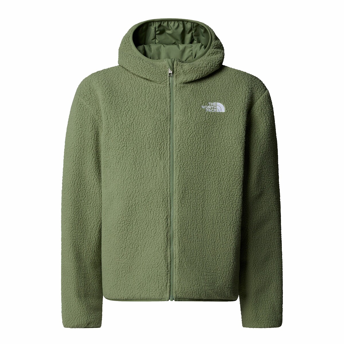 THE NORTH FACE<br>Jaqueta reversível, lado em sherpa, lado em plumas