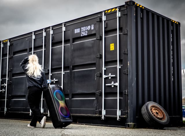 Boomz Raver Festhøjttaler m. Lys