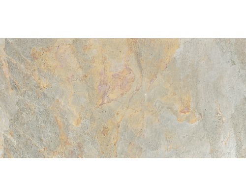 Echte steen mica schist SlateLite flinterdun 1,5 mm Burning Forest 61x122 cm