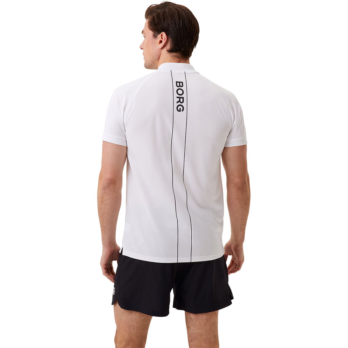 Björn Borg Ace Performance Zip Tennis Polo T-shirt Herre