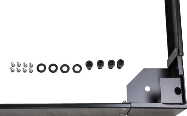 Rockstable RS19-PH6810, Rullehjulsplattform, Sort, SPCC, Stål, 48,3 cm (19