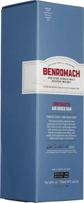 BENROMACH AIR DRIED 70CL
