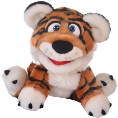 Living Puppets Handpuppe Paco, der Tiger 35cm