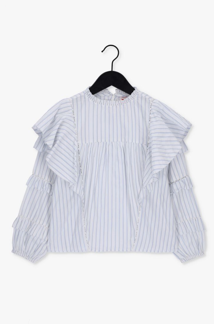 AO76 witte ao76 blouse ally stripe shirt