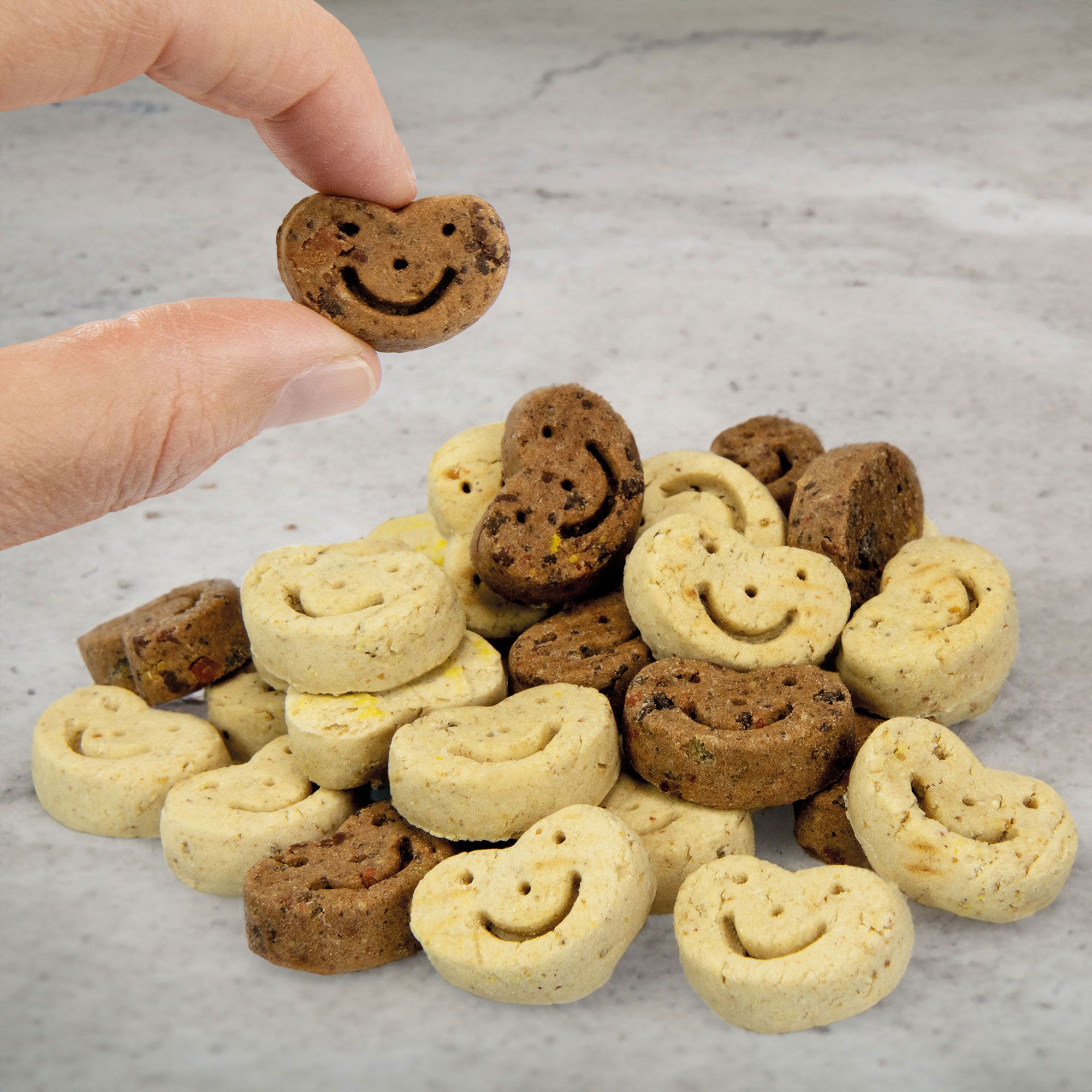 Schecker Hundekekse - Hundekuchen Smileys