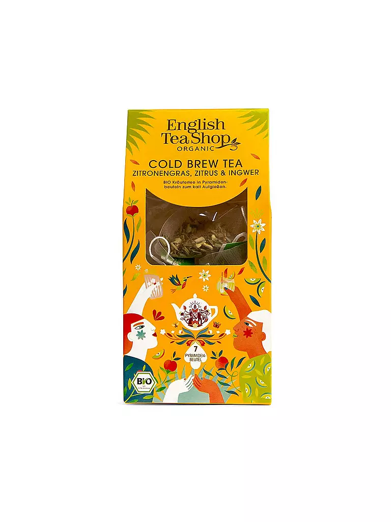 ENGLISH TEA SHOP Tee Cold Brew Zitrus, Ingwer, Zitrone 7 Beutel bunt