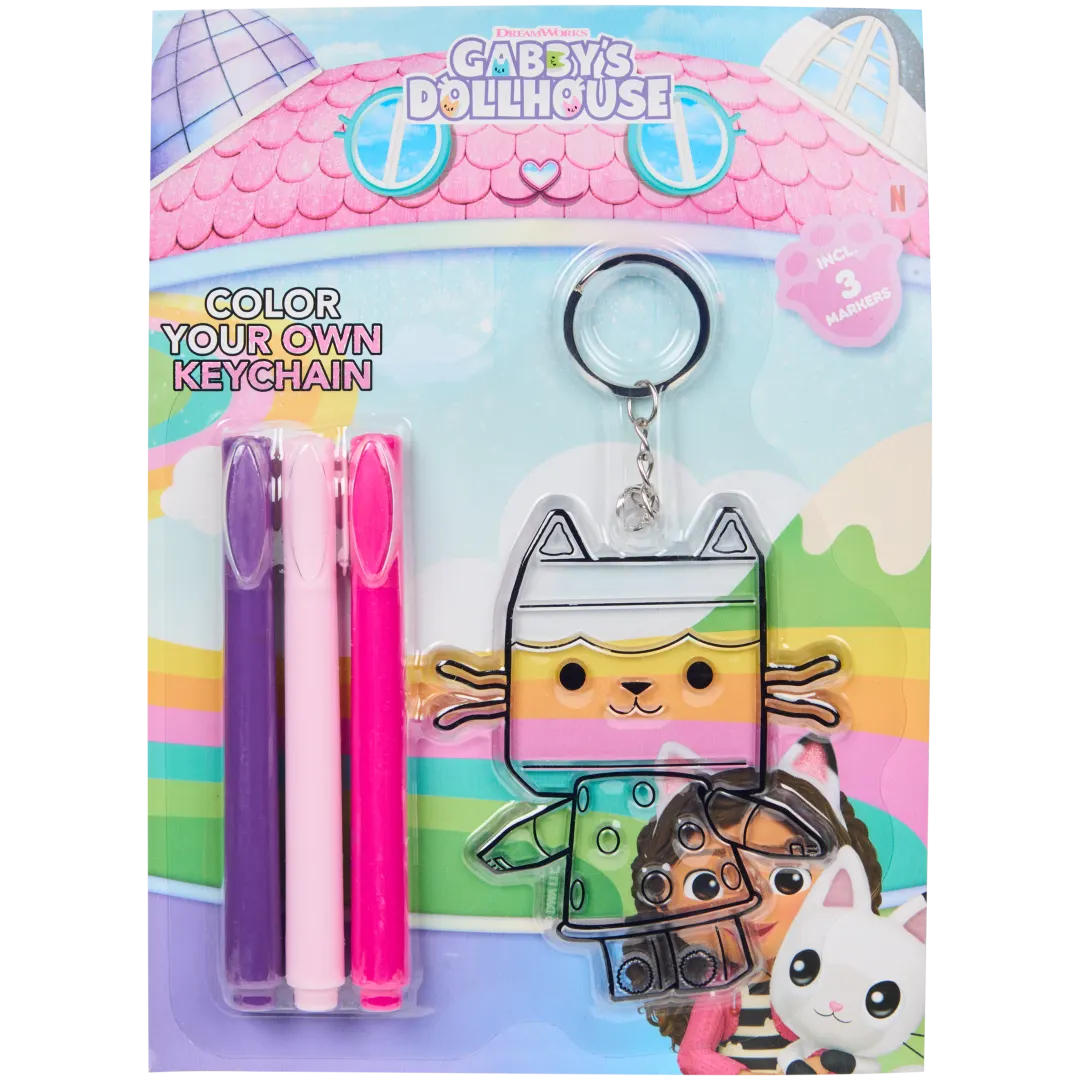 Kit créatif porte-clés coloré