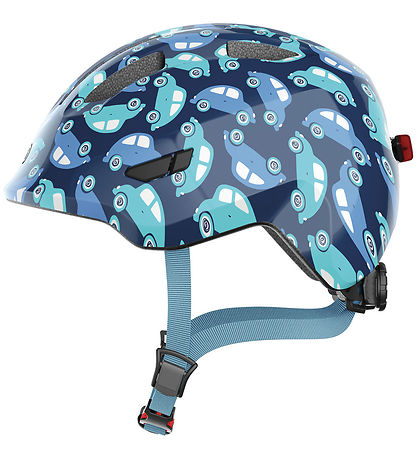 Abus Cykelhjelm - Smiley 3.0 Led - Blåe Car