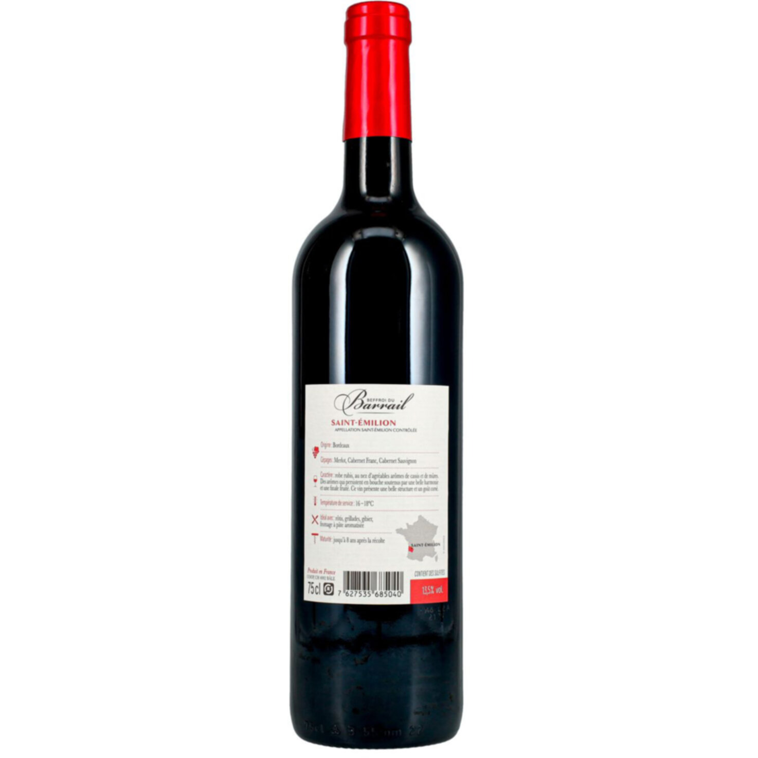 Beffroi du Barrail Saint Emilion AOC -75cl