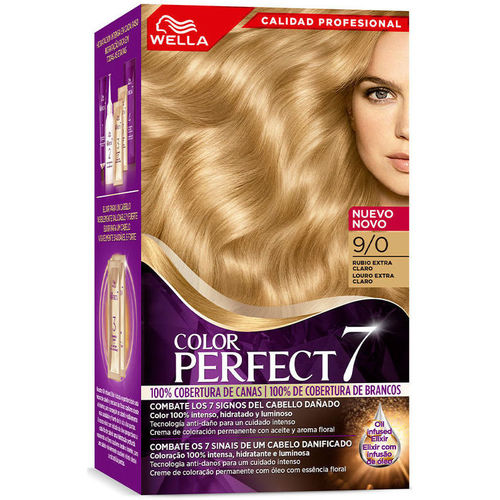 Wella Color Perfect 7 - 100% Cobertura De Canas 9/0-rubio Extra