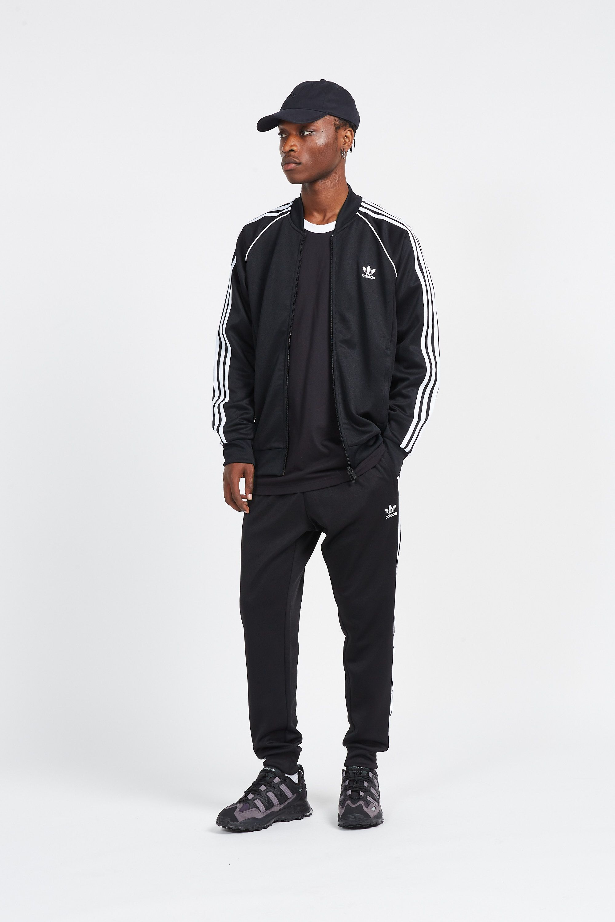 ADIDAS Veste de survêtement SST TT Noir