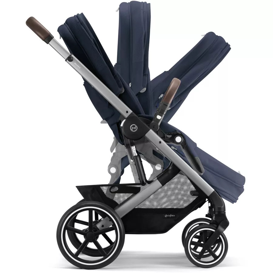 cybex GOLD Kinderwagen Balios S Lux  Silver Ocean Blue