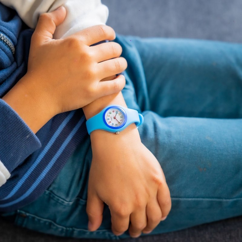 Montre Unisexe CHTIME bracelet Silicone Bleu