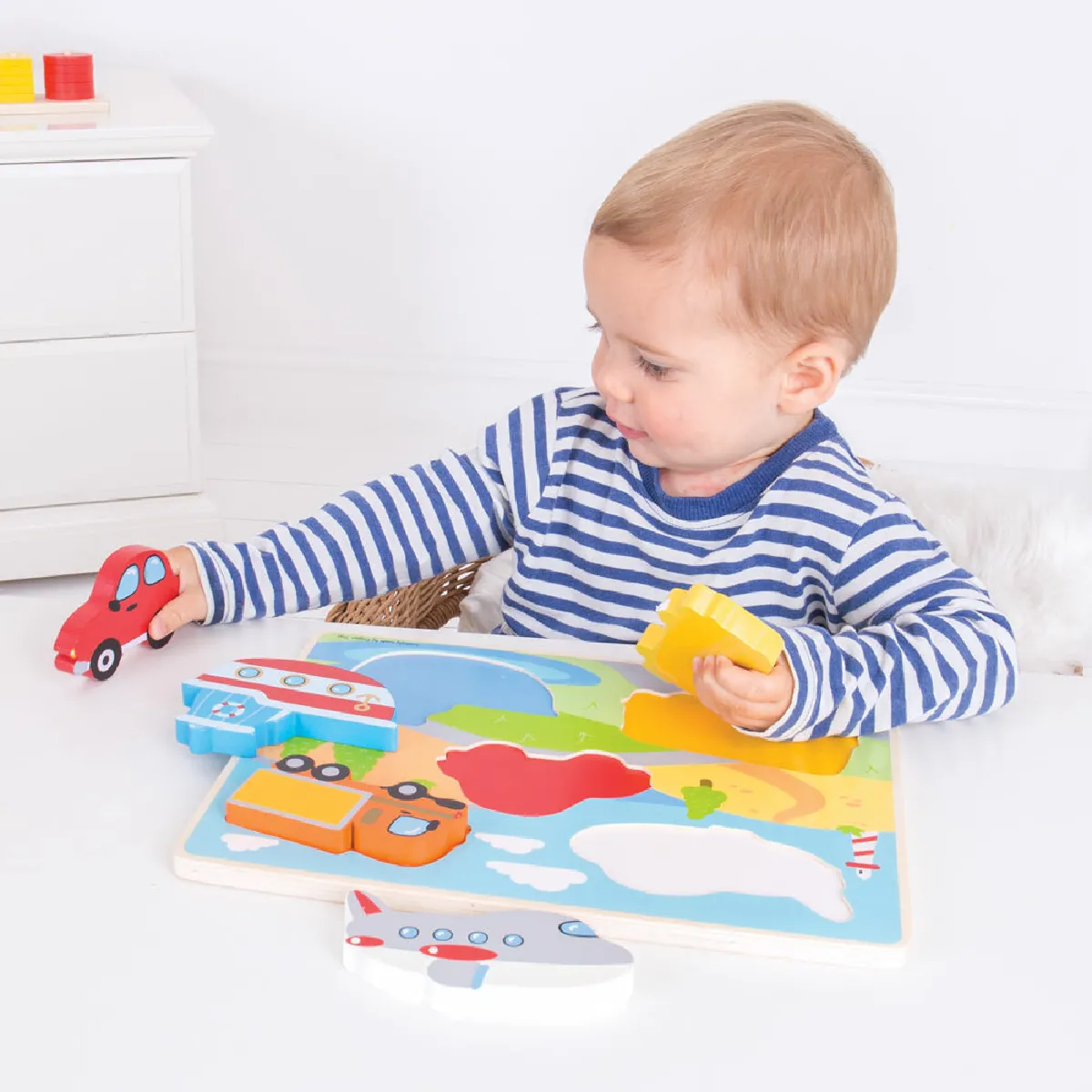 Bigjigs Toys Gros Puzzle Transport