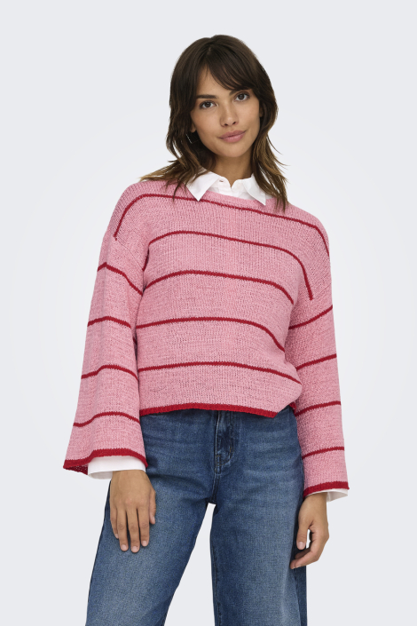 Only roze dames trui