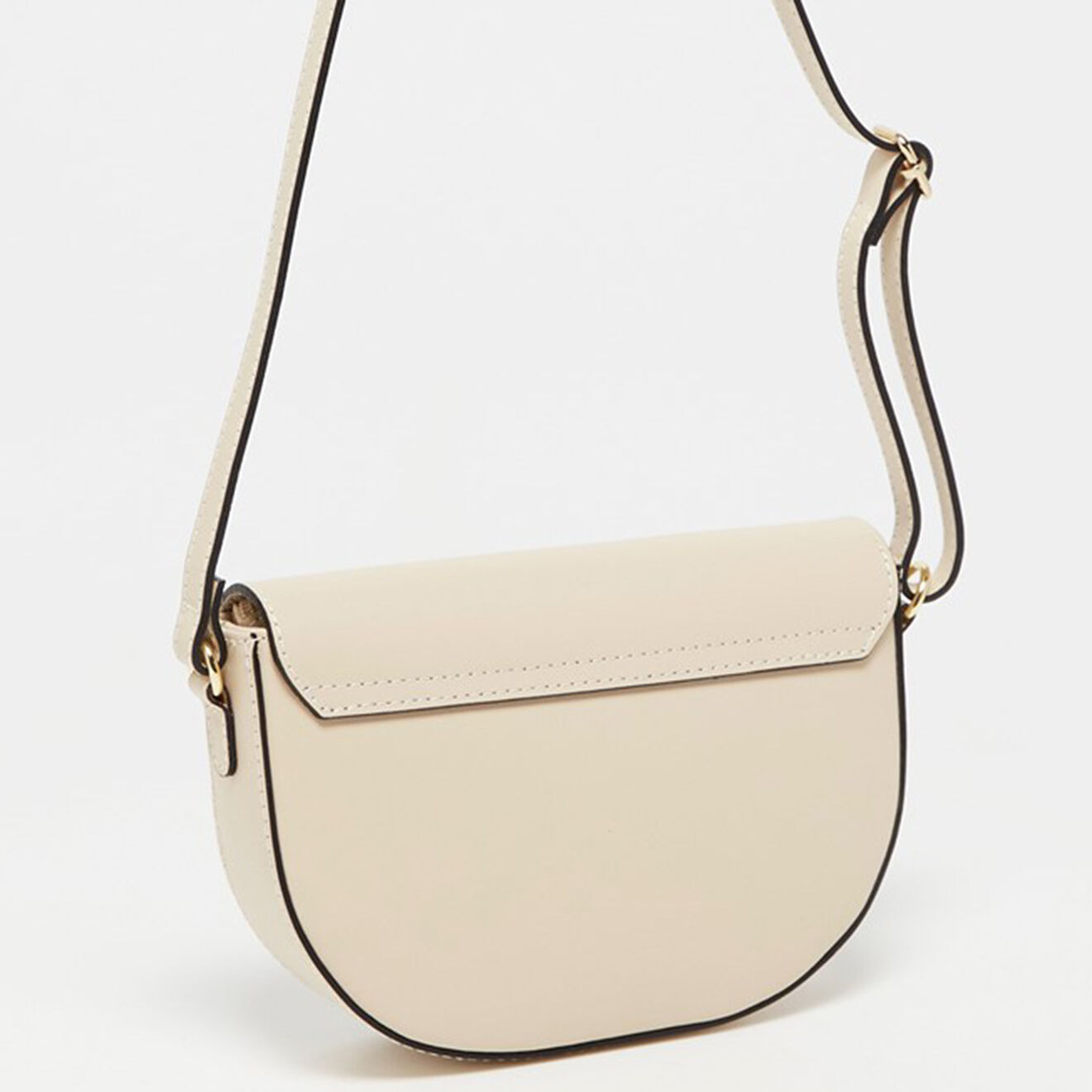 Christian Laurier Sac bandoulière en Cuir Kena beige -  22x16x5.5 cm