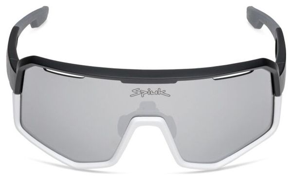 Lunettes Unisexe Spiuk Profit V3 Blanc/Noir - Verres Miroir Silver