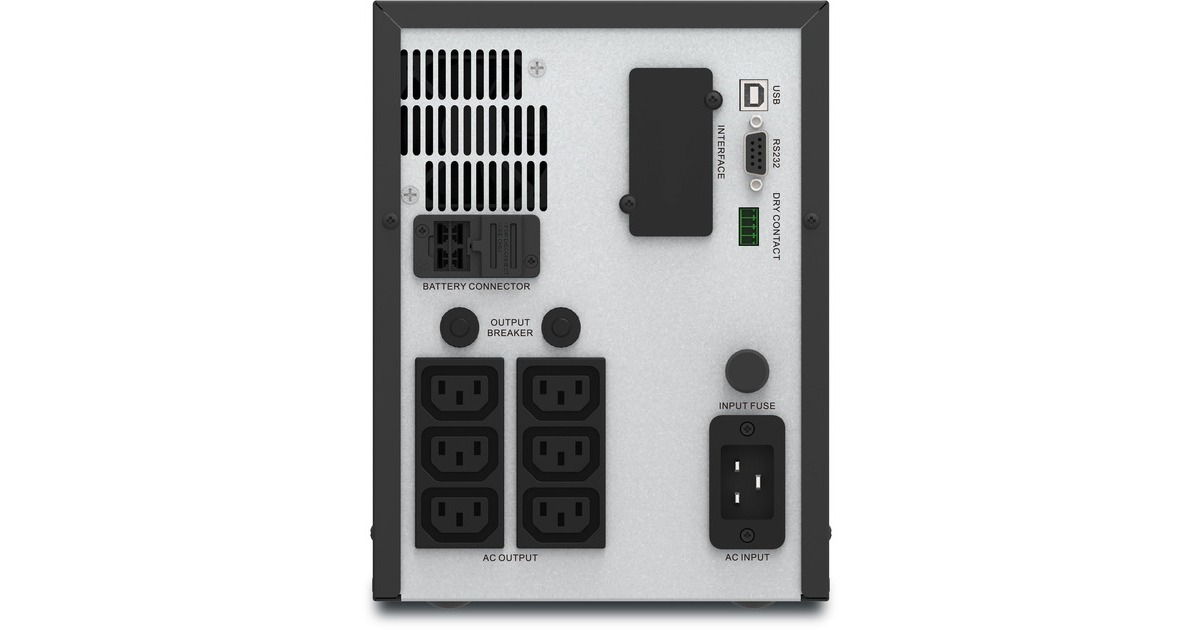 APCEasy-UPS Easy-UPS SMV3000CAI ups  (Zwart, 6x C13, USB, 3000VA)