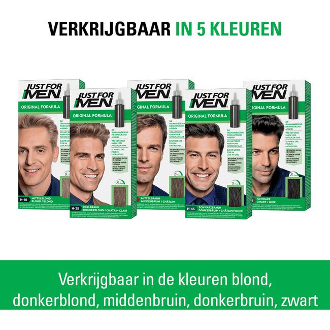 Just For Men Original Formula Middenbruin H35
