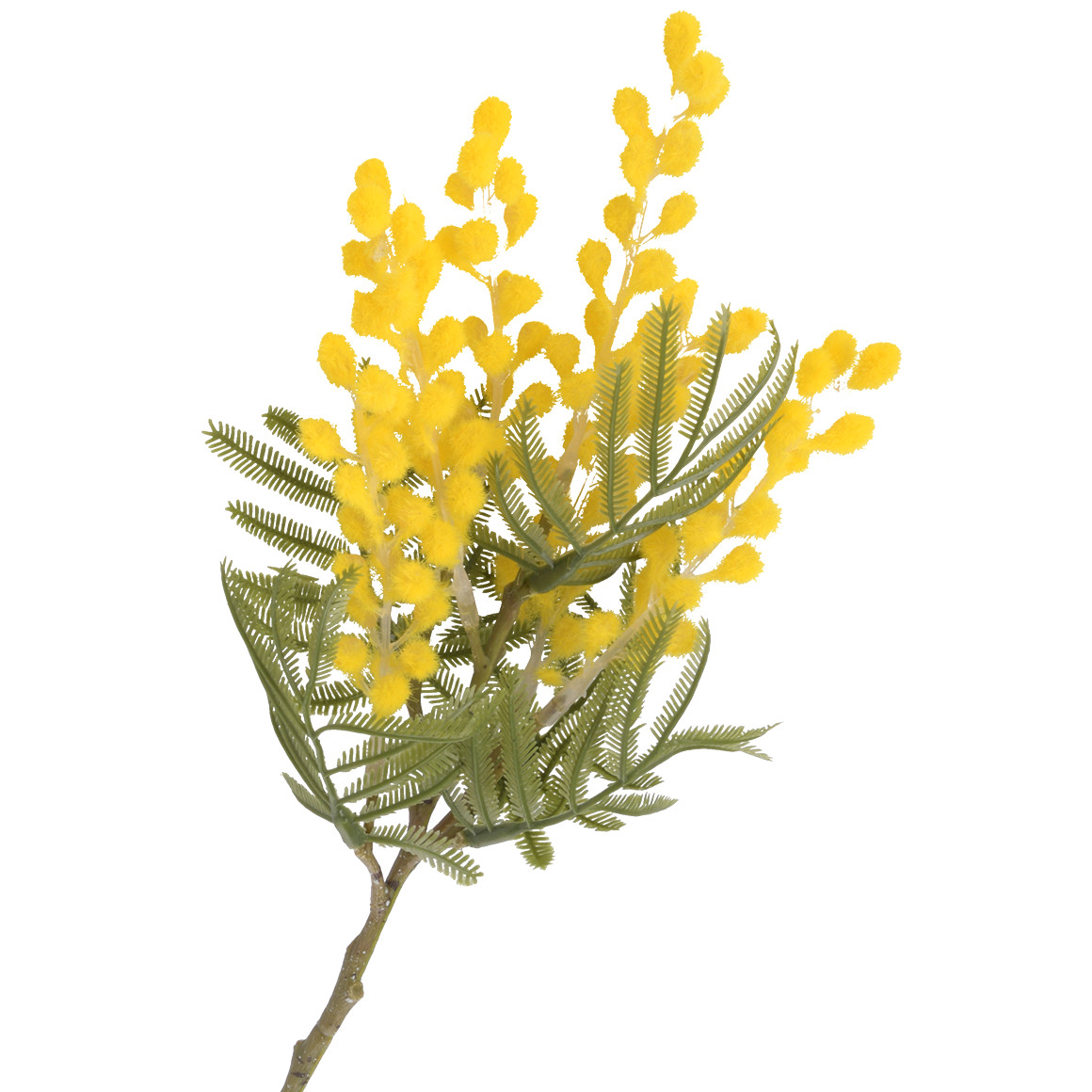 Kunstblume Mimose gelb