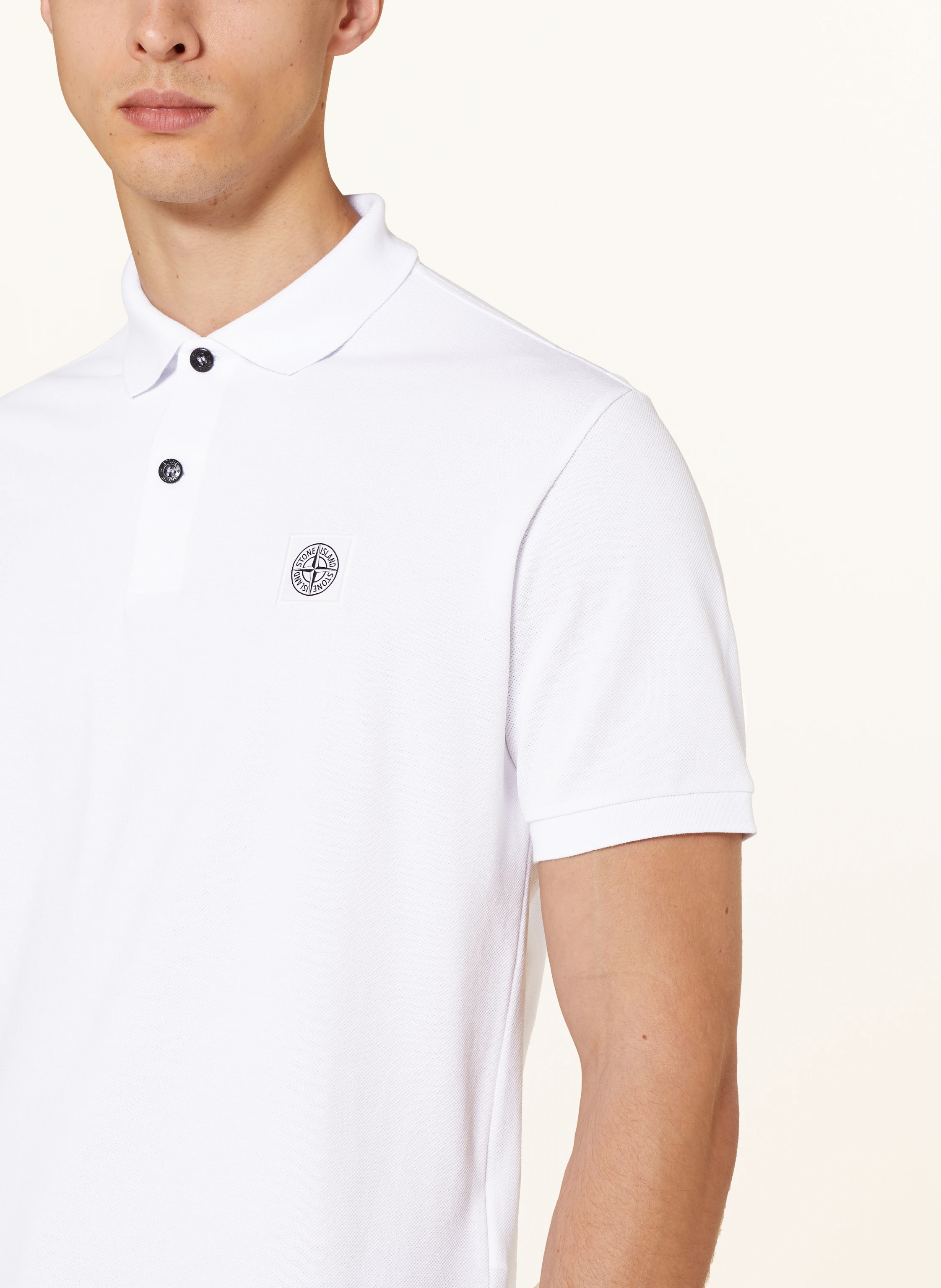 STONE ISLAND Piqué-Poloshirt Regular Fit