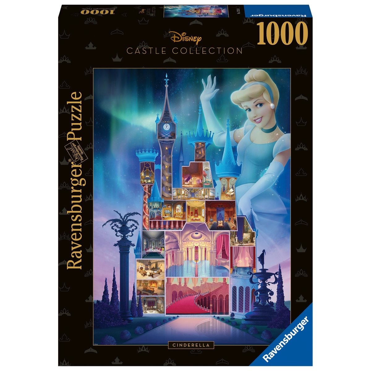 Puzzle 1000 pièces Cendrillon - Collection Chateau
