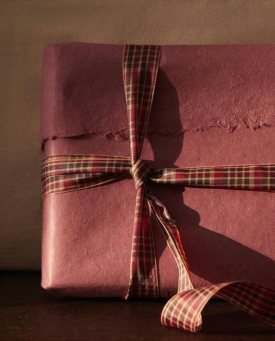 FITA DE PRESENTE XADREZ TARTAN