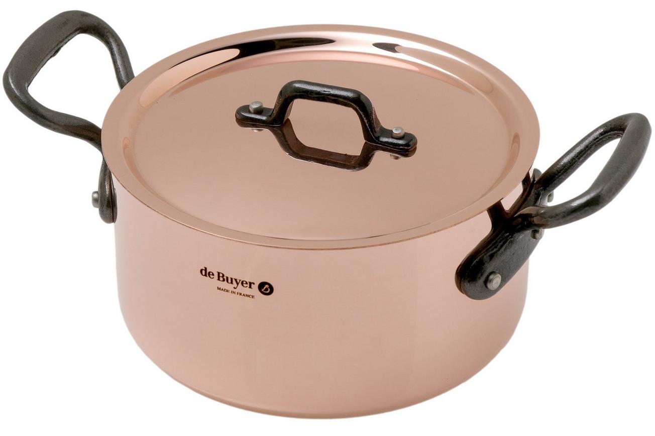 de Buyer Prima Matera Tradition 6342.16 koperen kookpan 16 cm