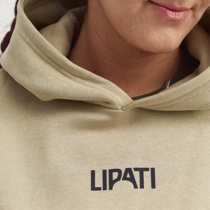 Lipati Dame Trøjer Not For Running Hoodie Brun